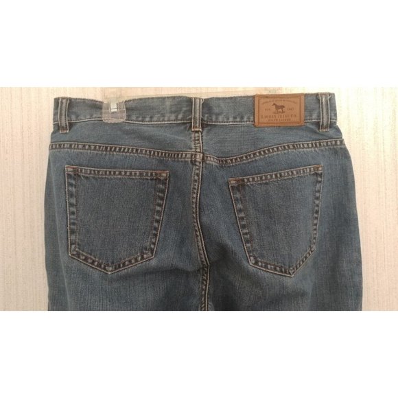 Lauren Jeans Co. Ralph Lauren Womens Size 6 Blue Jean Pants Medium Wash Straight - Picture 4 of 5